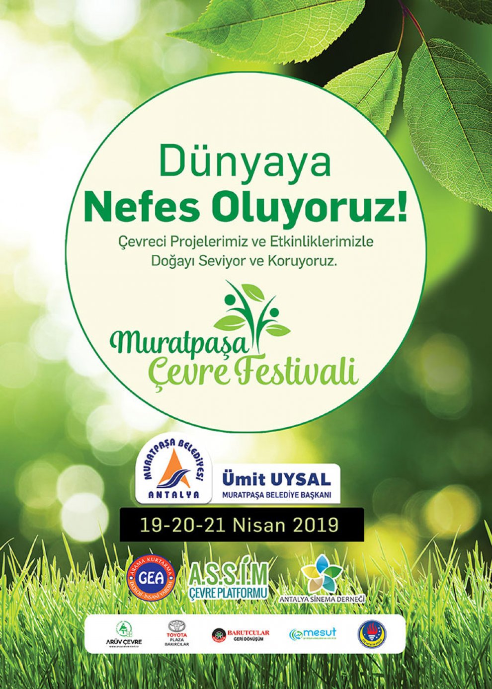 2019 Muratpaşa Çevre Festivali 'ndeyiz